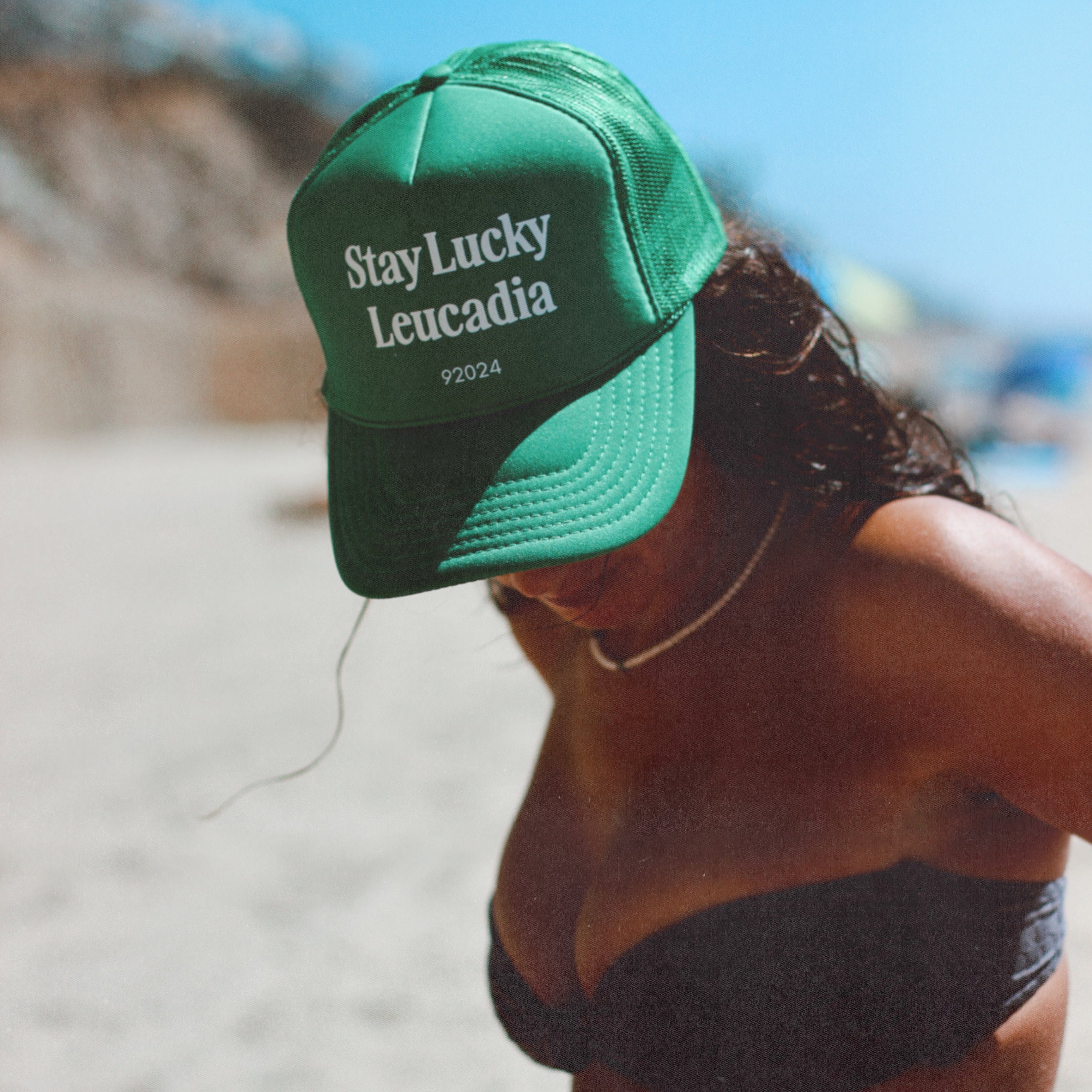 Stay Lucky Leucadia Trucker